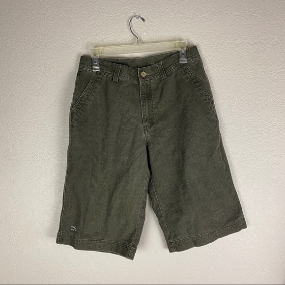 Lacoste Shorts Vintage Mens Size 33 Italy - Picture 1 of 9